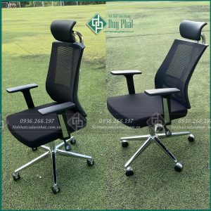 ghế lưới gối đầu có ngả cao cấp mới 100%