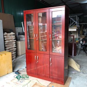 Thanh lý tủ giám đốc sơn pu 3 cánh rộng 1m2 cao 2m mới 100%