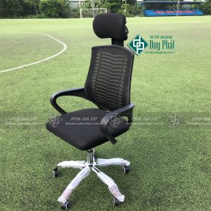Thanh lý ghế xoay lưới gối đầu trưởng phòng mới 99,9% (GXL700)