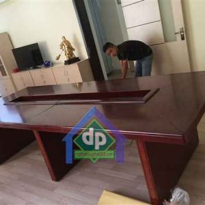 Thanh lý bàn họp sơn pu 3,5m mới 100%
