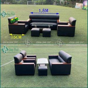 Thanh lý bộ sofa da kiểu Nhật mới 100% giá rẻ