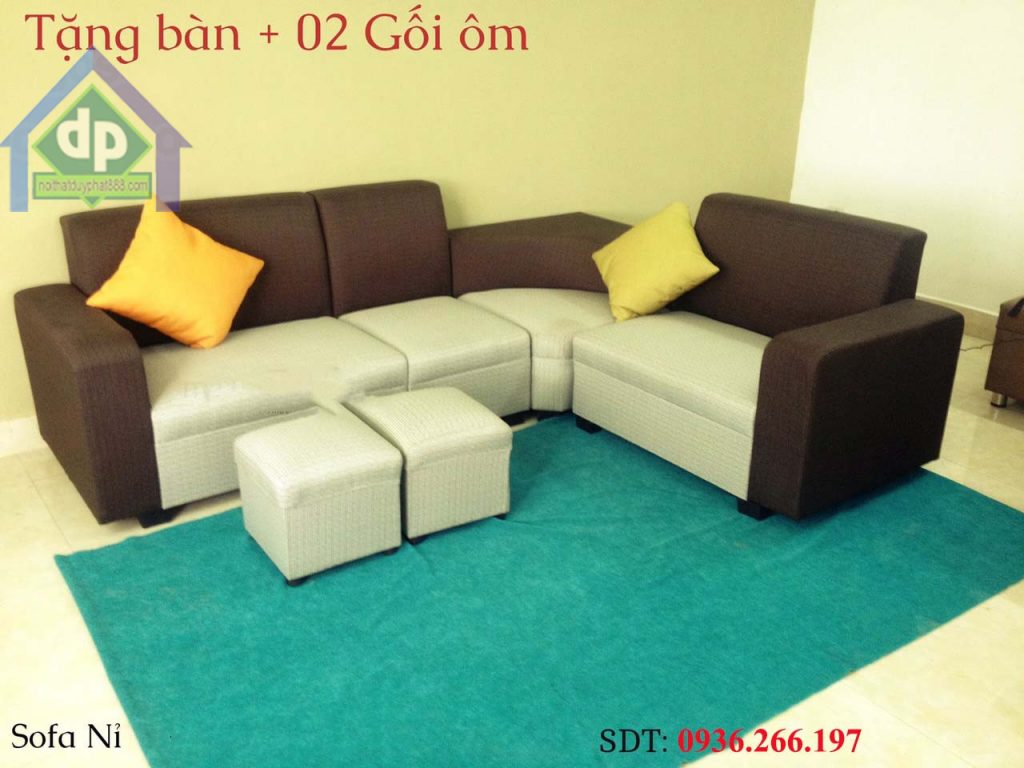 Nên chọn mua sofa da hay sofa nỉ thì tốt nhất