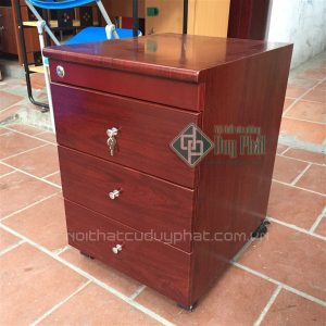 Thanh lý hộc tủ giám đốc 3 ngăn kéo sơn pu mới 100%