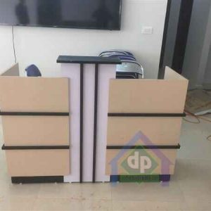 Thanh lý quầy lễ tân dài 1,4m rộng 50cm mới 100%