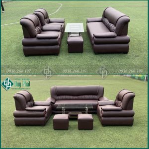 Thanh lý sofa bọc da văng bành dài 2m
