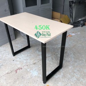 Bàn chân sắt chữ U giá rẻ chân trắng/đen KT 50x1m (BCSU400)