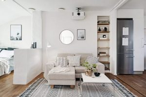 Mẹo sử dụng kệ trang trí âm tường phòng khách dễ dàng thực hiện