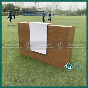 Thanh lý quầy lễ tân kt dài 1m6 mới 100%