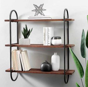 Một số mẫu kệ sắt trang trí 2 tầng thiết kế đơn giản, tinh tế