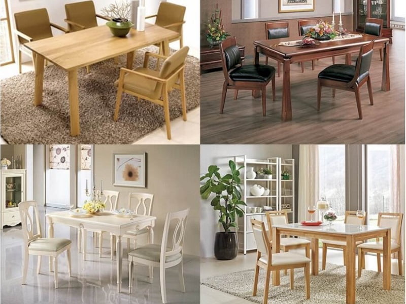 Cách lựa chọn bộ bàn ăn đẹp cho chung cư sang trọng giá rẻ