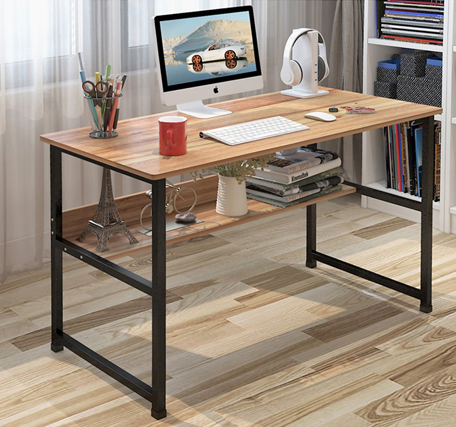 Các mẫu bàn chân sắt liền giá sách Đẹp - Đầy đủ tiện nghi